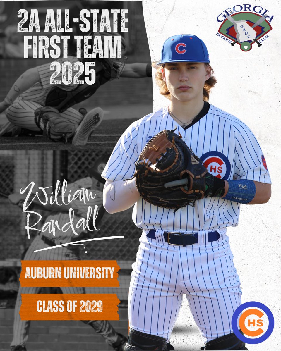 ColHighbaseball's tweet image. .384/.438/.912. 7 doubles 1 triple. .978 fielding and 13 caught stealing. Blue Devil William Randall is a first team all-state recipient.