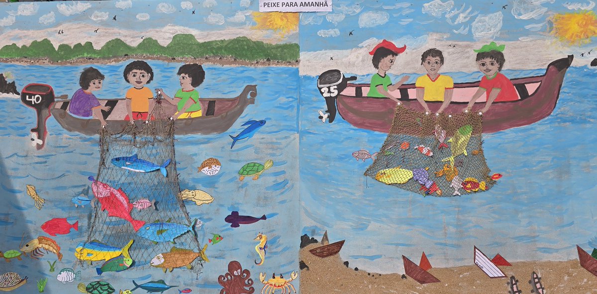 Semaine Nationale de la Pêche Durable a São Tomé et Principe du 30 juin au 4 juillet sur le thème "PECHEZ POUR DEMAIN".
#BlueTransformation
#EAFNANSEN
#FISH4ACP
