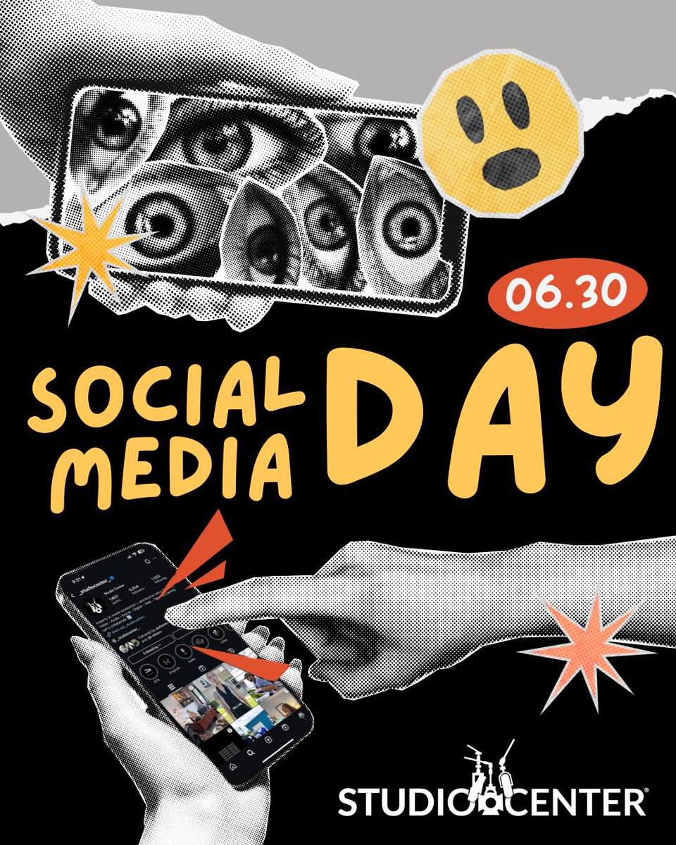 Happy #SocialMediaDay! 👀 From concept to clicks, we handle it all. Looking to make a bigger impact online? Studio Center offers comprehensive social media management to get your brand seen and heard. Let's talk!

See more at: studiocenter.com/branding/socia…