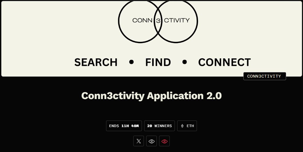 tApA_v2's tweet image. Just finished the weirdest application ever to get into @CONN3CTIVITY_  !

Pretty sure I accidentally joined a cult, solved a riddle, and sold my soul to a fan group of JPEG.

10/10 would do it again. 🤪

Link if you wanna try your luck : 
alphabot.app/conn3ctivity-a…