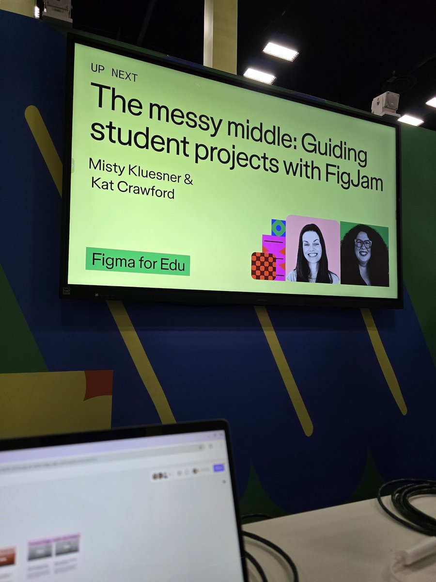 Logaddy10's tweet photo. @FigmaEdu_Alex getting ready to learn all about Fig Jams! #istelive https://t.co/9ormDKLG9t