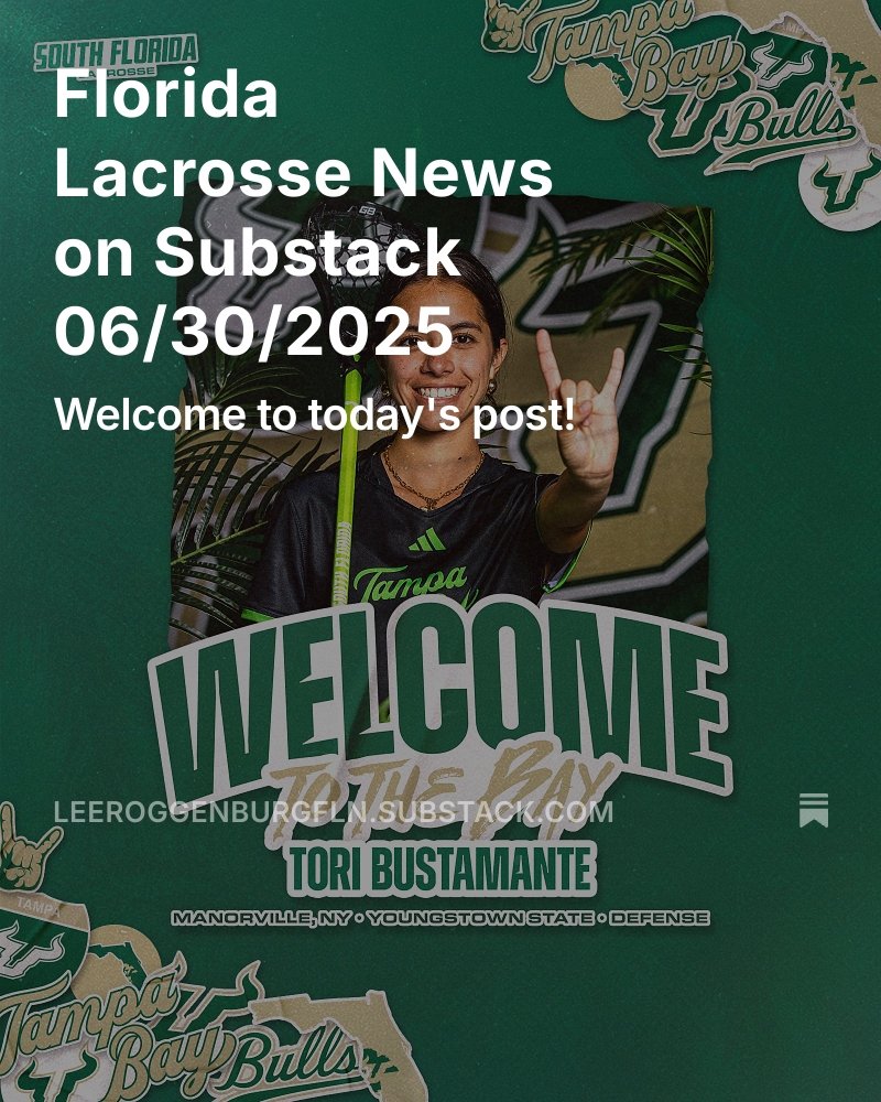FloridaLacrosseNews (@floridalx) on Twitter photo Florida Lacrosse News on Substack 06/30/2025 open.substack.com/pub/leeroggenb… 
<a href="/TampaLacrosse/">Tampa Lacrosse</a> <a href="/tampalaxreport/">Tampa Lax Report</a> <a href="/laxdefensecoach/">laxdefensecoach</a> <a href="/BookerCorrigan/">Booker Corrigan 🌎</a> <a href="/LacrosseDraws/">AT</a> <a href="/Inside_Lacrosse/">Inside Lacrosse</a> <a href="/lax904/">Ray Carnicelli aka Lax904</a> <a href="/WorldLacrosse/">World Lacrosse</a> <a href="/fslca/">Florida State Lacrosse Coaches Association</a> <a href="/FSU_WLAX/">Florida State Women's Lacrosse</a> <a href="/USFWLAX/">USF Women's Lacrosse</a> <a href="/PremierLacrosse/">Premier Lacrosse League</a> <a href="/Prep_Lacrosse/">Prep Lacrosse 🥍</a> <a href="/AmericaEast/">America East</a> <a href="/TBLaxRefs/">Tampa Bay Lacrosse Officials Association</a> <a href="/LAX_239/">LAX_239</a> Florida Lacrosse News on Substack 06/30/2025 open.substack.com/pub/leeroggenb… 
<a href="/TampaLacrosse/">Tampa Lacrosse</a> <a href="/tampalaxreport/">Tampa Lax Report</a> <a href="/laxdefensecoach/">laxdefensecoach</a> <a href="/BookerCorrigan/">Booker Corrigan 🌎</a> <a href="/LacrosseDraws/">AT</a> <a href="/Inside_Lacrosse/">Inside Lacrosse</a> <a href="/lax904/">Ray Carnicelli aka Lax904</a> <a href="/WorldLacrosse/">World Lacrosse</a> <a href="/fslca/">Florida State Lacrosse Coaches Association</a> <a href="/FSU_WLAX/">Florida State Women's Lacrosse</a> <a href="/USFWLAX/">USF Women's Lacrosse</a> <a href="/PremierLacrosse/">Premier Lacrosse League</a> <a href="/Prep_Lacrosse/">Prep Lacrosse 🥍</a> <a href="/AmericaEast/">America East</a> <a href="/TBLaxRefs/">Tampa Bay Lacrosse Officials Association</a> <a href="/LAX_239/">LAX_239</a>
