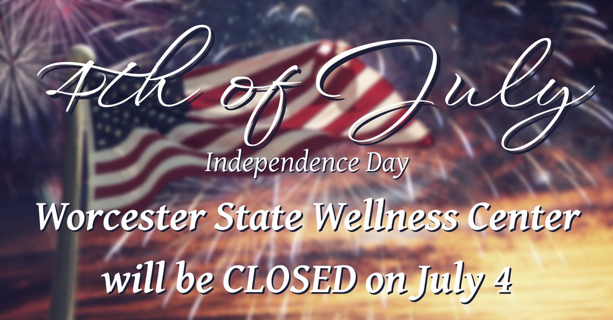 WSU_RecWellness's tweet photo. 🕒Upcoming Hours🕒

@WSU_RecWellness facilities will be closed on July 4th🎆 

#FourthofJuly
#WooFit💪 
#ShieldsUp🛡️ https://t.co/HsraLgfSpZ