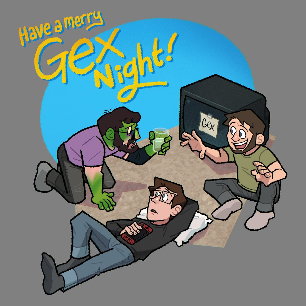 htoast_art's tweet image. Have a merry Gex Night! #GexTrilogy
@ScottTheWoz @LimitedRunGames
