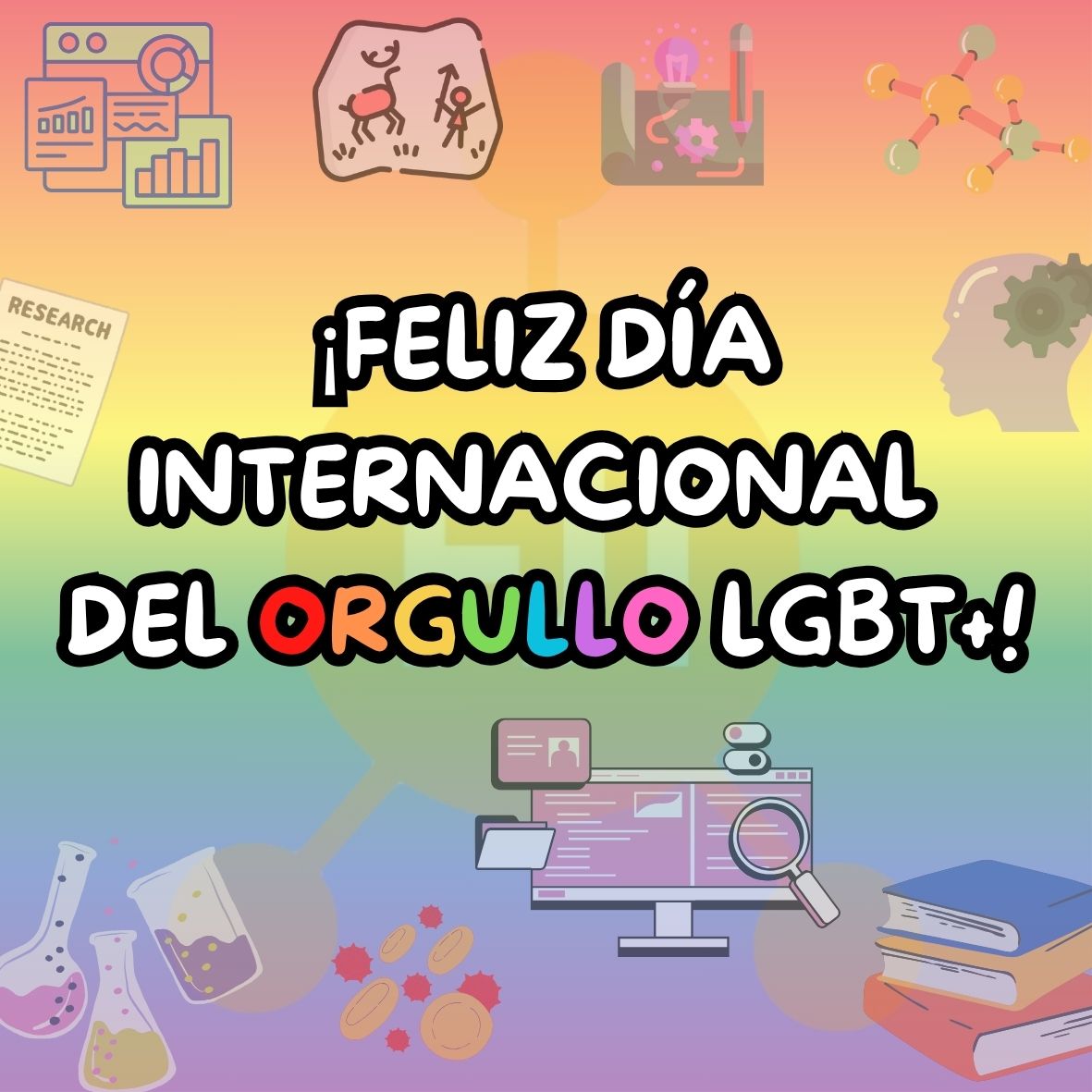 FJIprecarios's tweet photo. Con motivo del #DíadelOrgullo LGTB+ el pasado sábado,  queremos reconocer el trabajo de personas que lucharon o luchan por la visibilidad del colectivo en la ciencia.  ¡Os animamos a participar añadiendo más personas a este hilo! 🧵 #Orgullo2025📷
🏳️‍🌈 https://t.co/rKvoLE2qQQ