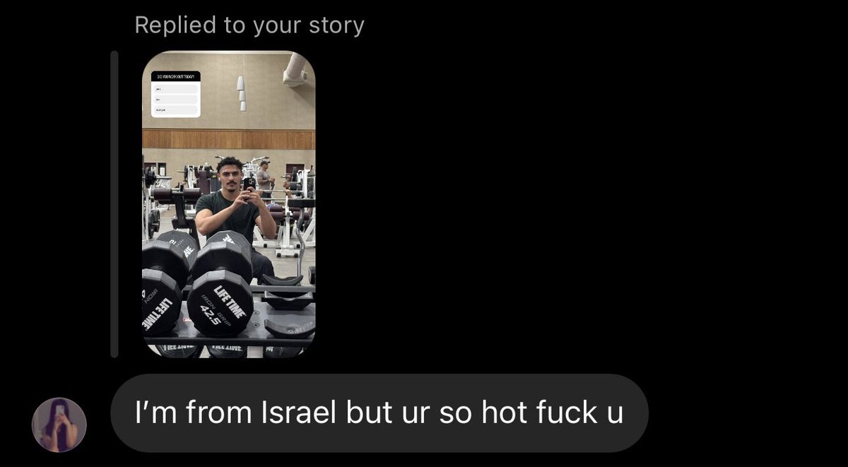 I’m Palestinian and an Israeli girl messaged me this.

I was promised to them 3,000 years ago.. 😂