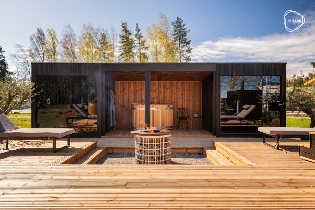 🏡✨Step into the Kirami Annex, a beautifully crafted outdoor space combining sauna, soaking and pure Finnish style relaxation🏡✨

Crafted for comfort. Designed for tradition.
⁠
#KiramiAnnex #OutdoorWellness #FinnishSauna #KiramiUK