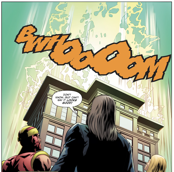 In the 1st chapter of Aftermath, the Sire has accidentally signaled that Earth is ready to be "judged"...and purged of those deemed "not worthy". 

Yeah...we don't think this is good sign either.

Get both issue 1 + 2 NOW! Campaign ends Thursday at 3pm ET
kickstarter.com/projects/mdolc…