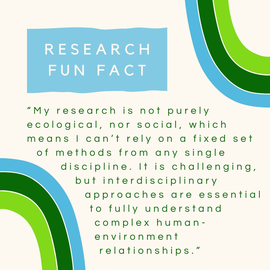 dForNatLan's tweet photo. She investigates the main drivers behind garden management decisions. Janne also examines the influence of garden use, explores barriers to change, and assesses if citizen science can support the uptake of more climate-resilient practices. https://t.co/UvX5NIuqZF