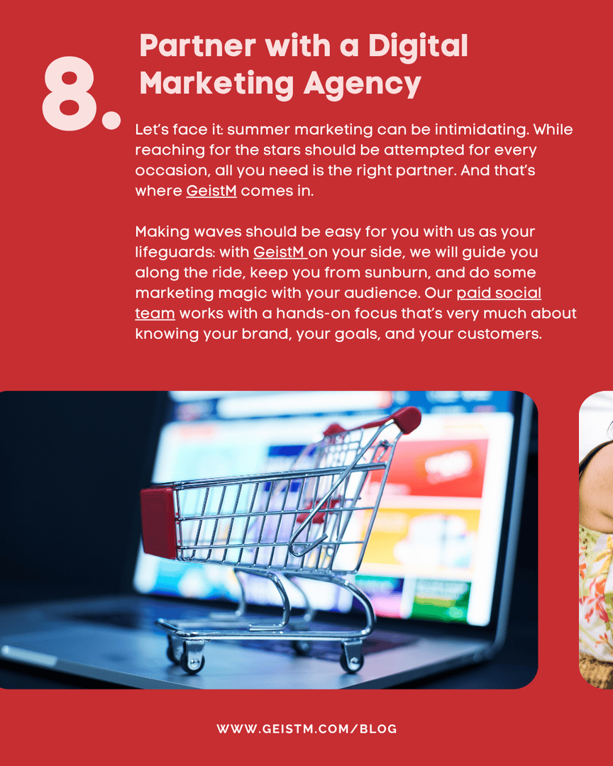 GeistM's tweet image. ☀️ Best #SummerMarketingTips for 2025 ☀️

Ready to turn the heat up on your brand this season? From personalized promos to short-form video gold, we’re breaking down the smartest ways to shine all summer long.

#SummerMarketing #2025Strategy #SummerShopping #PerformanceMarketing
