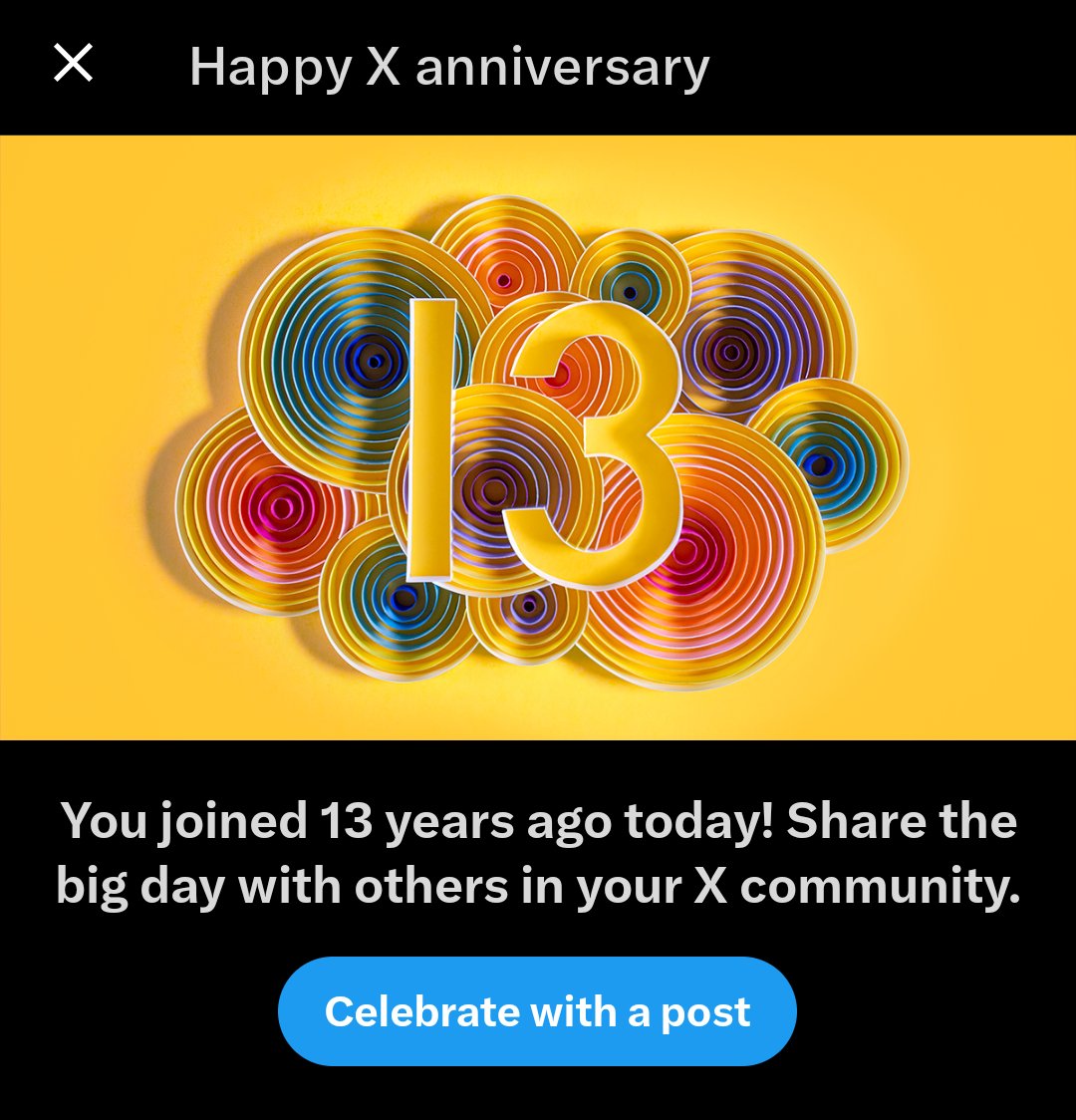 Vidyadhar_R's tweet image. Heard today is #WorldSocialMediaDay .... 4 days back twitter reminded me that I've completed '13 years' on Twitter..!!
13 years of Spreading DHONIsm πͺπ»..!!