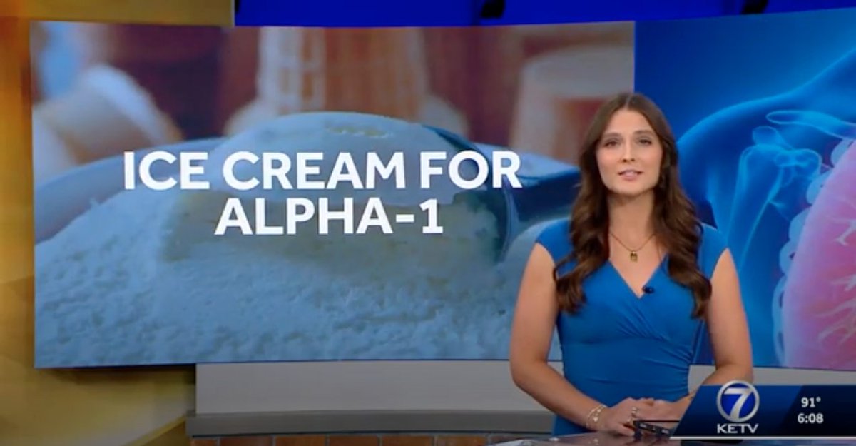 AlphaFriend's tweet image. Ice Cream for Alpha-1 is bringing communities together to raise awareness about Alpha-1 Antitrypsin Deficiency (Alpha-1). In Omaha, supporters are gathering for a sweet summer event that combines fun with purpose. See how this local fundraiser is making a national impact:…
