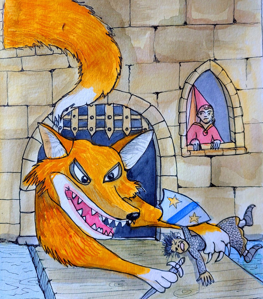 jayceek33's tweet image. Giant fox + guarding a castle
@StudioTeaBreak 
#MythicalMashup