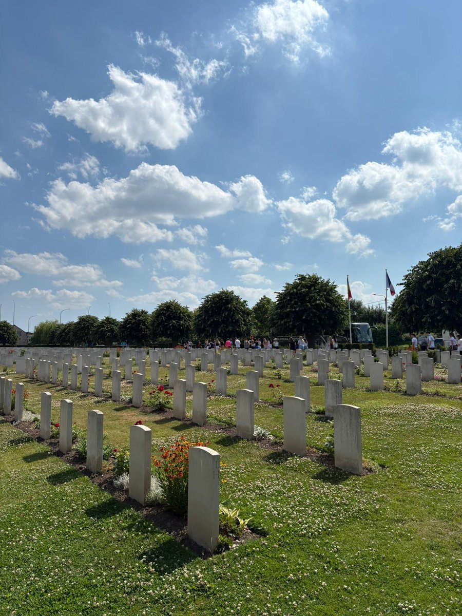 oulton_academy's tweet photo. France/Belgium Trip Update:
We’re happy to share that our students and staff have arrived safely.
This afternoon, they're visiting the John McCrae Memorial exploring the history and legacy of WWI.
More updates to come as the trip continues! 🌍📸
#OultonAcademy #HistoryInRealLife https://t.co/nw7jXrEXBl