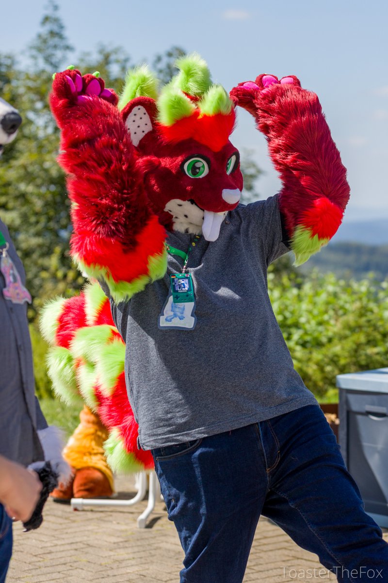 Hoch die Wände Wochenende! An diesem #FursuitFriday zeigt uns Alvin seine Tanzmoves.

🐿: Ferion
📷: <a href="/ToasterTheFox/">Toaster The Fox</a>
🌍: #EAST12