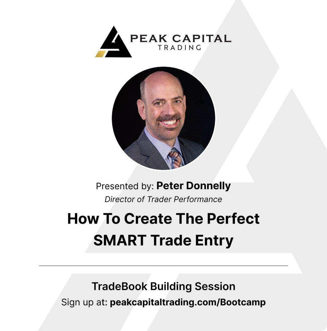 PeakCapTrading's tweet image. Monday&apos;s are always busy in our Day Trading Boot Camp! We have...

@BBTPeter with How to Create the Perfect SMART Trade Entry 🧠

@MikeB_BBT with a Live Trading Session 🎙️

@DrCharland with Impulses, Overtrading, and Self Sabotage 🤪

And back to Mike with Selection the Right…