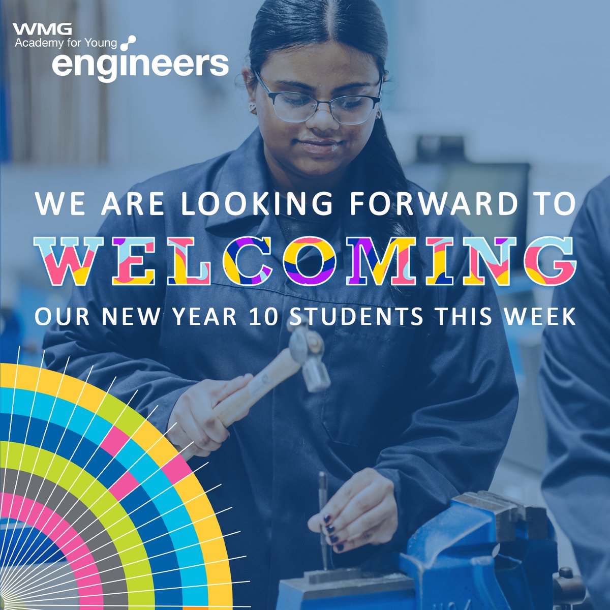 We’re looking forward to welcoming our new Year 10 students on Wednesday and Thursday! It’s the start of an exciting journey, and we can’t wait for you to experience everything our academy has to offer.  #WMGAcademy #WelcomeYear10 #NewBeginnings #FutureReady #STEM
