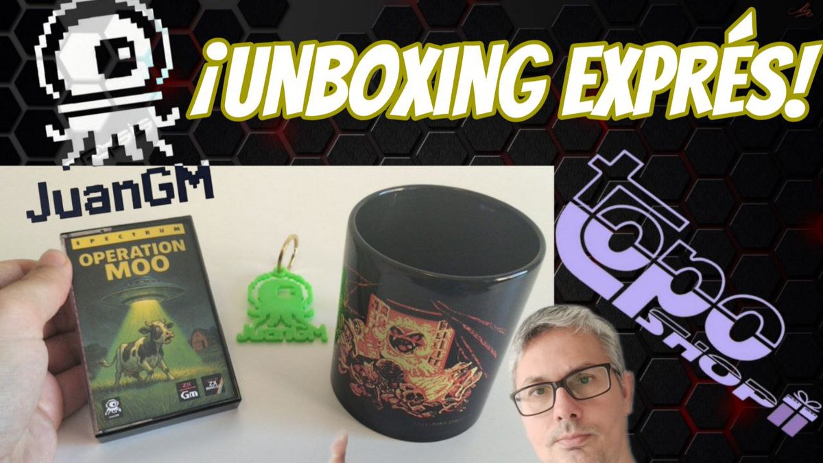 Spectrumerojavi's tweet image. Os dejo un pequeño vídeo de una compra, de gran sabor, en TOPOSHOP y un maravilloso regalo de JuanGM... Lo podéis ver aquí 👉🏼 youtu.be/lm2YvjkVAig