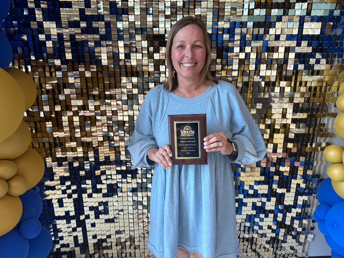 LPS53 (@libertyschools) on Twitter photo Next up in our summer of recognizing our staff celebrating years of service anniversaries is <a href="/ShoalCreekStars/">ShoalCreek</a> first grade teacher Tami Milbrandt celebrating 25 years at LPS. Thanks for all you do! #ShareTheGoodLPS Next up in our summer of recognizing our staff celebrating years of service anniversaries is <a href="/ShoalCreekStars/">ShoalCreek</a> first grade teacher Tami Milbrandt celebrating 25 years at LPS. Thanks for all you do! #ShareTheGoodLPS