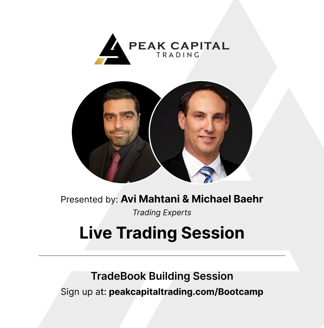 PeakCapTrading's tweet image. Monday&apos;s are always busy in our Day Trading Boot Camp! We have...

@BBTPeter with How to Create the Perfect SMART Trade Entry 🧠

@MikeB_BBT with a Live Trading Session 🎙️

@DrCharland with Impulses, Overtrading, and Self Sabotage 🤪

And back to Mike with Selection the Right…
