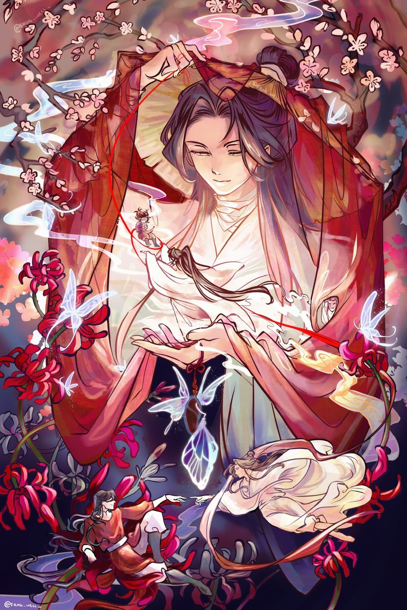 Every time I do xie lian art I feel like I’m channeling hua cheng (canon)

#天官赐福 #tgcf #XieLian #HuaCheng #hualian