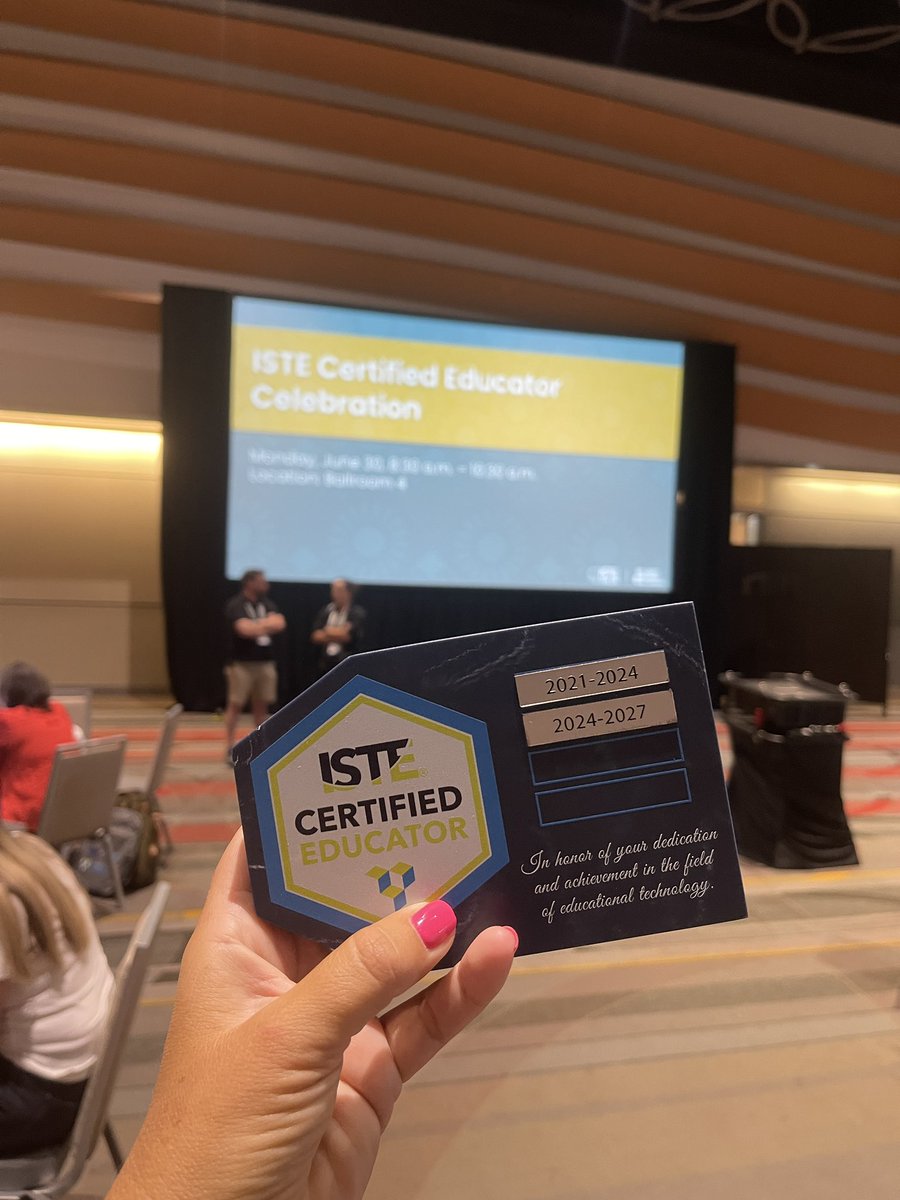 Lauren Richardson (@richardson_edu) on Twitter photo Honored to be recognized at the #ISTECertified Educator Celebration today! 🎉 Earning my Credential in 2021 was a proud personal and professional achievement alongside the team <a href="/IHSchools/">Indian Hill Schools</a>! Thankful to work in a district that has always encouraged me to learn and grow! #IHPromise Honored to be recognized at the #ISTECertified Educator Celebration today! 🎉 Earning my Credential in 2021 was a proud personal and professional achievement alongside the team <a href="/IHSchools/">Indian Hill Schools</a>! Thankful to work in a district that has always encouraged me to learn and grow! #IHPromise
