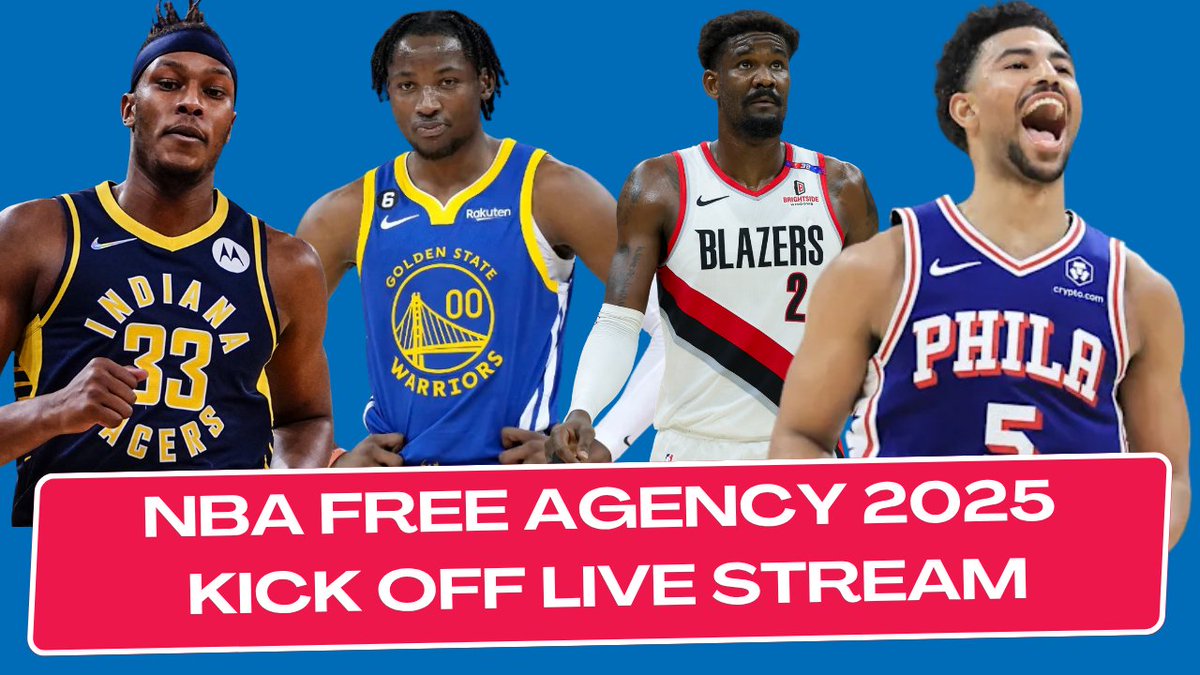 🐷 Join us for the annual YKB Free Agency Kick Off live stream tonight at 6  PM ET. 🐖 We react to all the latest latest slop including trades, trade  rumors, contract