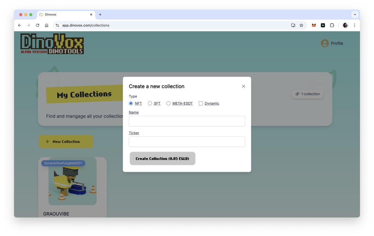 Kevin Lallement (@kevinlallement) on Twitter photo <a href="/beniaminmincu/">Beniamin Supernovus |🇺🇸/acc 🔥🛠️</a> Added a new page to the dinotools allowing to create and manage a collection.
Keep building 🛠️ <a href="/beniaminmincu/">Beniamin Supernovus |🇺🇸/acc 🔥🛠️</a> Added a new page to the dinotools allowing to create and manage a collection.
Keep building 🛠️