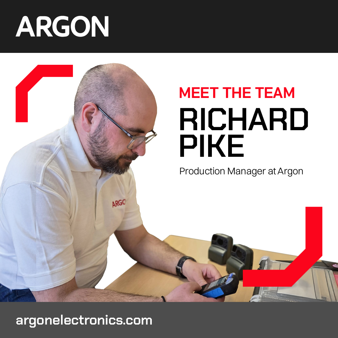 🙌It’s #MeetTheTeamMonday and we would like to introduce Richard Pike our Production Manager at Argon.
📄👉  loom.ly/yBtqW2g

#TeamWork #ArgonElectronics #ChemicalHazardTraining #RadiationSafetyTraining #ChemicalSimulators #RadiationSimulators #CBRNe #HazMat #CBRN