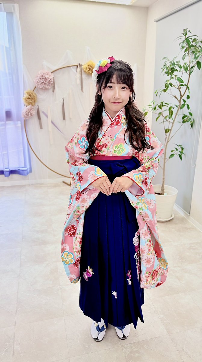 せいらの袴姿どうですか🤭♡？