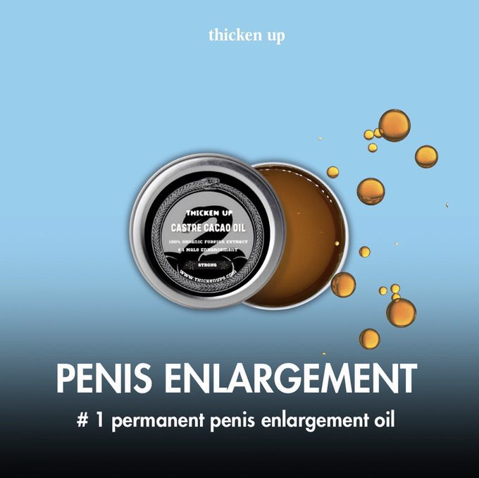 thickenup's tweet photo. Thicken Up® Penis Enlargement made to enlarge the Length &amp; Girth of the Penis.

See more at https://t.co/VxZrJznwsE 🍆

Start your Big journey Today. 📆 https://t.co/X43zjGSVq5