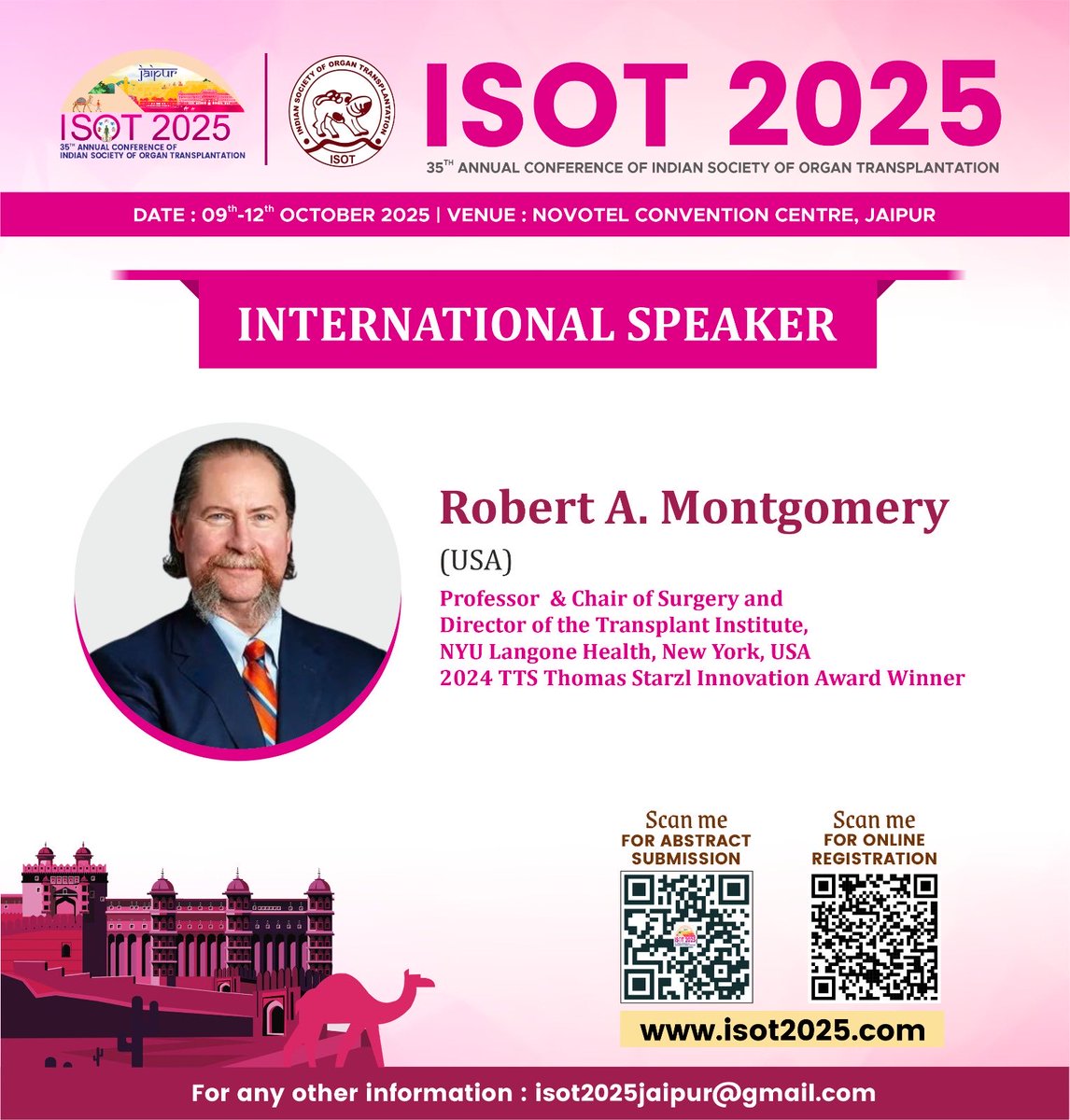 Indian society Organ Transplantation (@indiasotx) on Twitter photo Get ready for a masterclass like no other! 🌟 Living legend Dr. Robert Montgomery on Xenotransplant at ISOT 2025 Jaipur. 💥Groundbreaking insights, pioneering future of transplantation! 💡 #ISOT2025 <a href="/ttsorg/">TTS</a> <a href="/balwani__manish/">Manish Balwani</a> <a href="/AST_info/">American Society of Transplantation (AST)</a> Get ready for a masterclass like no other! 🌟 Living legend Dr. Robert Montgomery on Xenotransplant at ISOT 2025 Jaipur. 💥Groundbreaking insights, pioneering future of transplantation! 💡 #ISOT2025 <a href="/ttsorg/">TTS</a> <a href="/balwani__manish/">Manish Balwani</a> <a href="/AST_info/">American Society of Transplantation (AST)</a>