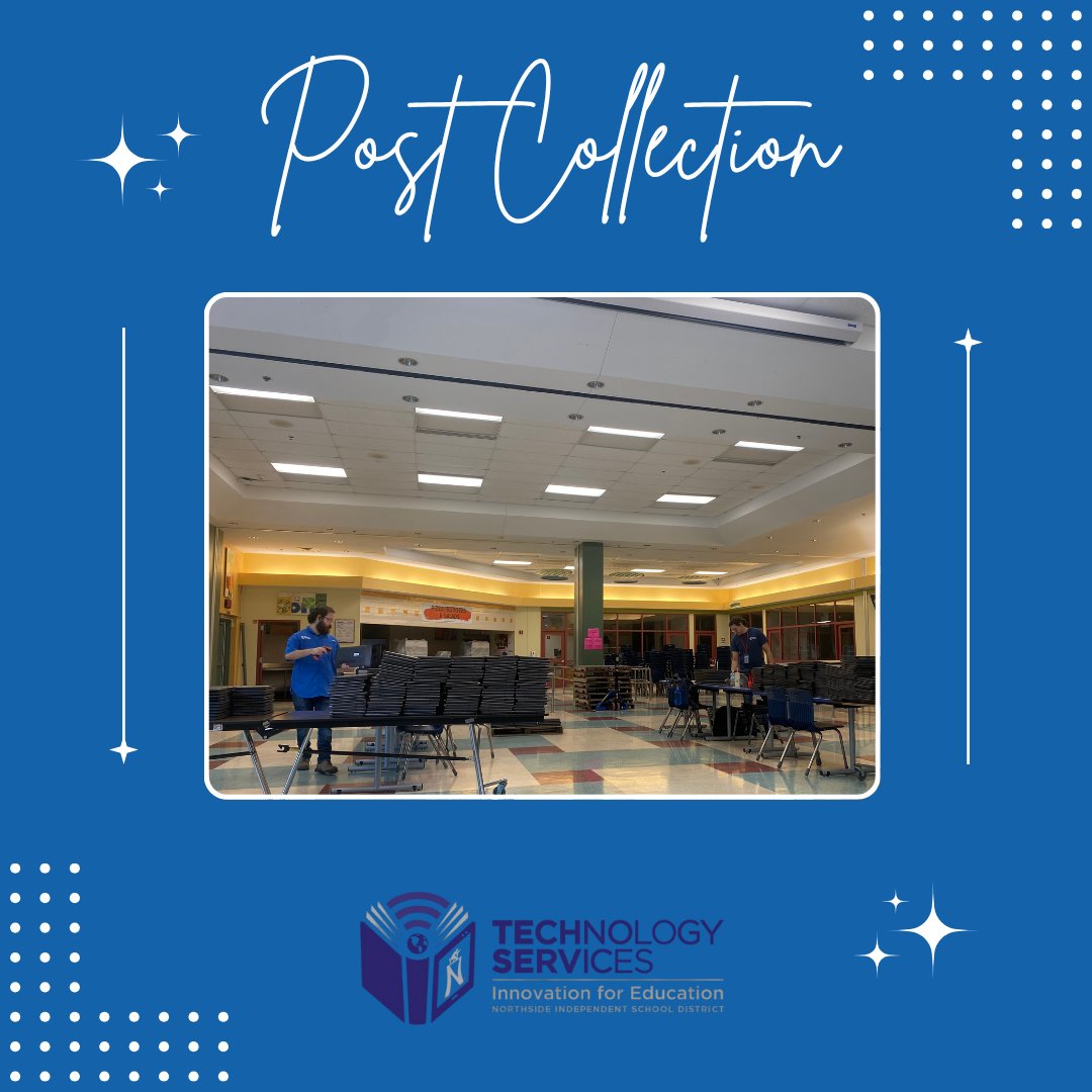 Now that device collection has finished, our team is shifting focus to next year! Our repair team has already begun preparing devices for our students, while our technicians are hard at work delivering them back to the campuses.