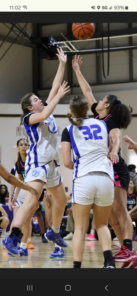 Left hand floater at Phenon Hoops Tournament.