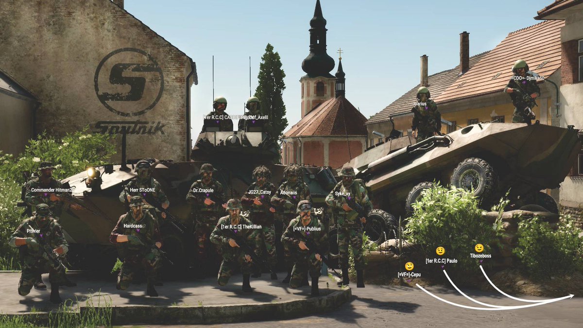 Le <a href="/1erRCC/">1er R.C.C</a> et la <a href="/A3_VirtualForce/">Virtual Force</a> lancent une offensive mécanisée en LAV appuyés par du soutien d'infanterie sur les positions soviétiques. 🇫🇷

L'opération "Iron Tempest" est lancée sur Everon!⚔️
 #ArmaReforger 

<a href="/ArmaPlatform/">Arma Platform</a> #Arma #Reforger