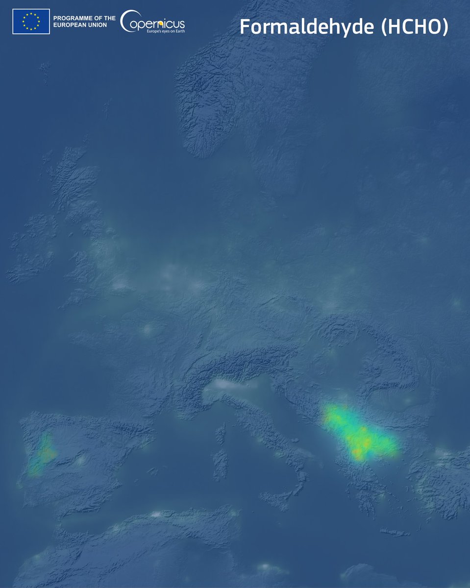 defis_eu's tweet photo. 🚀 Sentinel-4 is getting ready for launch - a big step for #EUSpace in tracking air quality!

🛰️ This #CopernicusEU mission will monitor key pollutants.

📸 Images below are simulations of what #Sentinel4 could soon reveal!

🔴 Watch the launch event live: https://t.co/nUtdoTziRW https://t.co/MlXohS0kEE