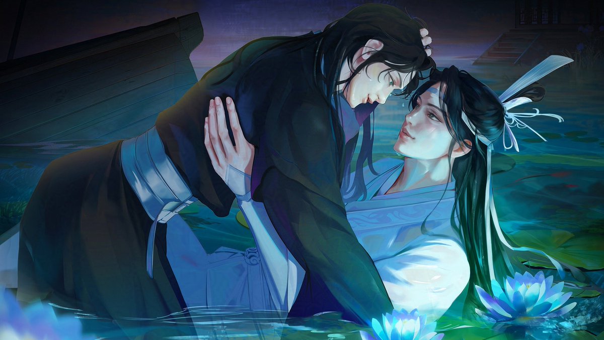 퐁당🌊
#마도조사 #魔道祖师 #忘羨 #MDZS