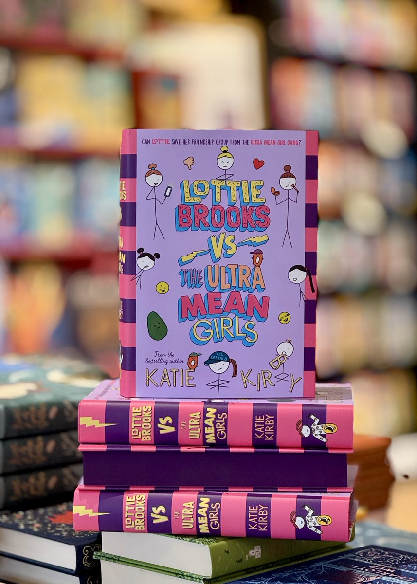 Waterstones Kids (@waterstoneskids) on Twitter photo Loveable Lottie battles mean girls in the eighth madcap instalment from the great <a href="/hurrahforgin/">Katie Kirby</a>! With friendship dramas, household chores and goofy pets it is non stop chaos in Lottie Brooks Ve The Ultra Mean Girls!
Shop SIGNED, sprayed edge 50% off RRP: waterstones.com/book/lottie-brโฆ Loveable Lottie battles mean girls in the eighth madcap instalment from the great <a href="/hurrahforgin/">Katie Kirby</a>! With friendship dramas, household chores and goofy pets it is non stop chaos in Lottie Brooks Ve The Ultra Mean Girls!
Shop SIGNED, sprayed edge 50% off RRP: waterstones.com/book/lottie-brโฆ