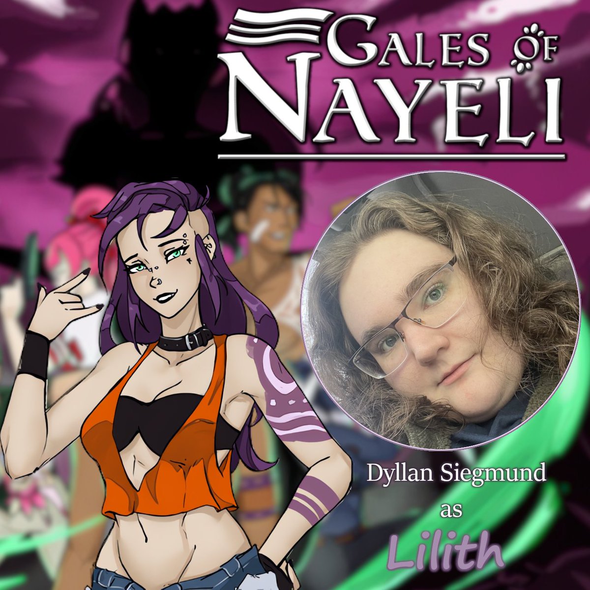 Waifu | Growin and Growin (@thewaifuwarva) on Twitter photo 🎸Role announcement!🎸
You can hear me in <a href="/GalesOfNayeli/">Gales of Nayeli</a> as the rebel with a cause, Lilith! Being in a Fire Emblem-inspired SRPG has been a dream of mine, and to be part of such a talented cast is beyond an honor. ♥️
Huge thank you to <a href="/BlindCoco/">BlindCoco Studios</a> for the opportunity!!🙏 🎸Role announcement!🎸
You can hear me in <a href="/GalesOfNayeli/">Gales of Nayeli</a> as the rebel with a cause, Lilith! Being in a Fire Emblem-inspired SRPG has been a dream of mine, and to be part of such a talented cast is beyond an honor. ♥️
Huge thank you to <a href="/BlindCoco/">BlindCoco Studios</a> for the opportunity!!🙏