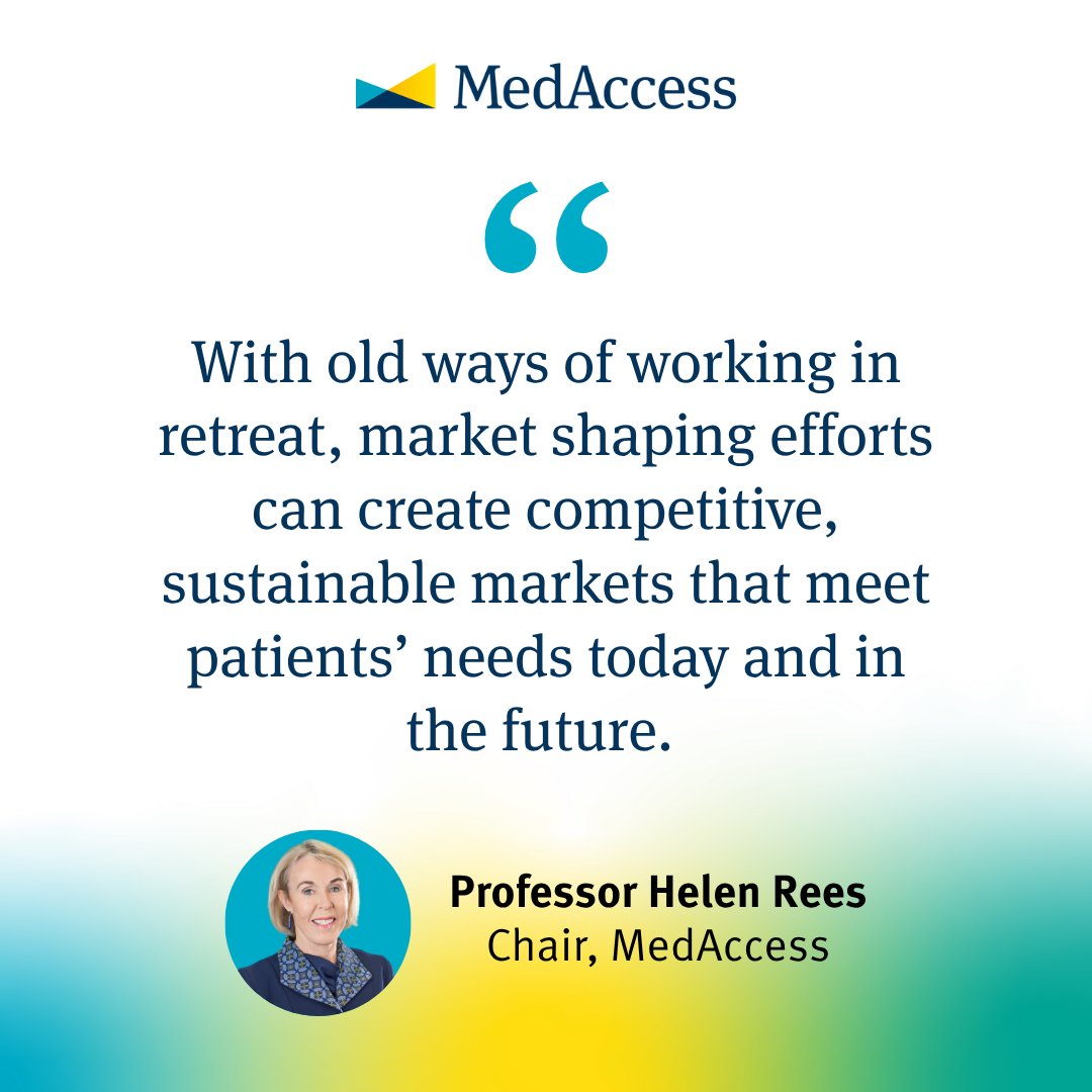 💬 “In my home country, South Africa, many HIV clinics shut overnight - leaving vulnerable people at risk.”  

In our 2024 Annual Review, MedAccess Chair Helen Rees reflects on a turbulent year for global health and the power of partnerships. 

🔗 medaccess.org/publications/2…
