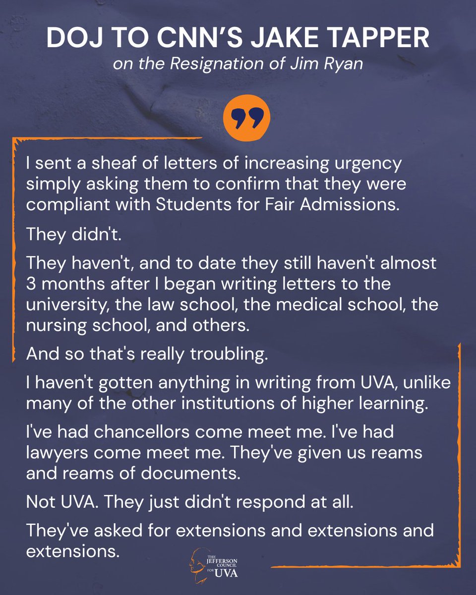 Jim Ryan’s politicized and feckless leadership institutionalized double standards at UVA, leaving behind a trail of scandals, tragedies, and federal investigations -- including the UVA Health scandal, mishandling the shooting investigation, antisemitism, ignoring the Department