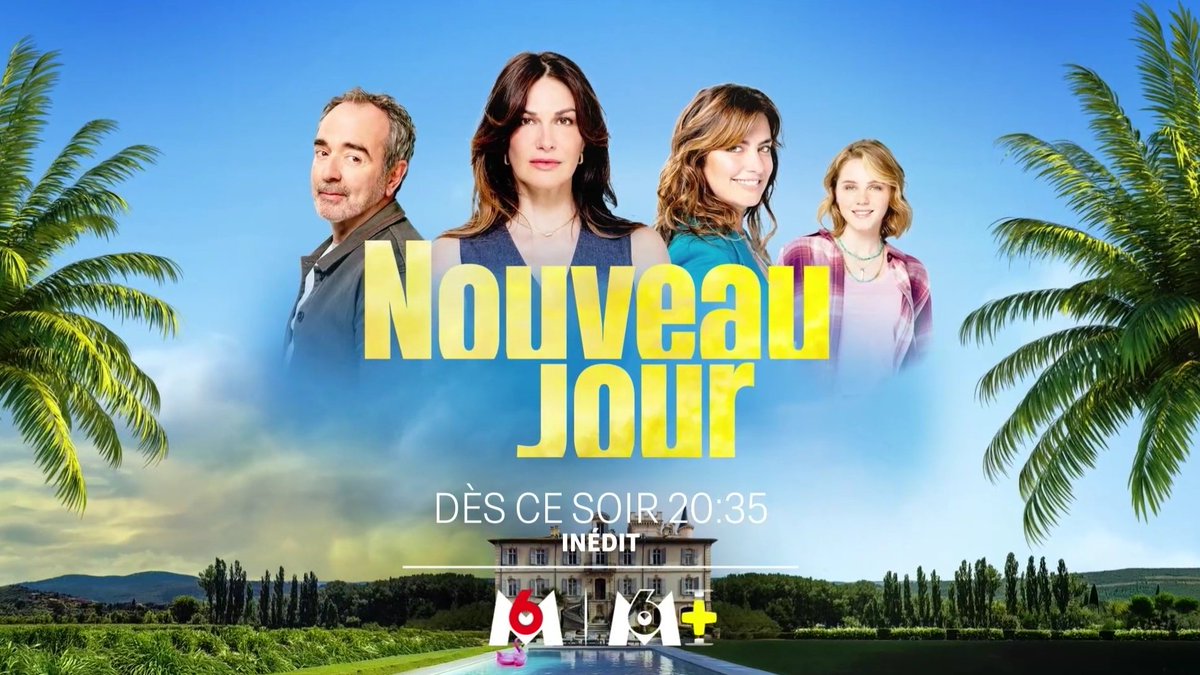 Dès ce soir à 20h35 sur <a href="/M6/">M6</a>, un nouveau feuilleton voit le jour !Avec <a href="/LMilotOfficiel/">Laetitia MILOT</a>, #HélénaNoguerra, #BrunoSolo, #JeanBaptisteMaunier et #MarionAymé.  #NouveauJour