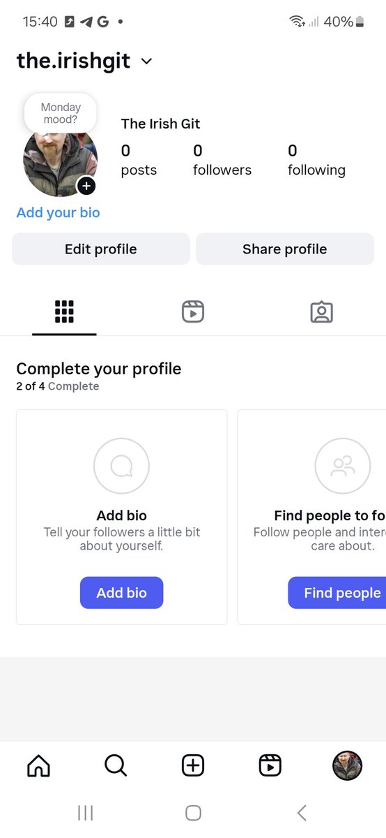 Fyi
the.irishgit on Instagram 
Will be posting there also from now on
