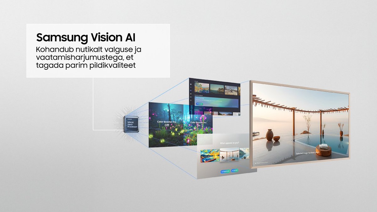 The Frame Pro – võimas ja inspireeriv! Naudi kinokvaliteediga pilti ning kaunista oma ruumi maailmakuulsate kunstiteostega, kui teler on välja lülitatud. 📺 ✨ 

Loe lähemalt: bit.ly/45reIZf