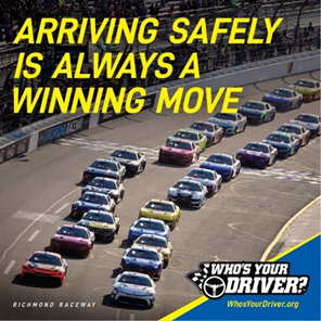 WhosYourDriver.org (@_whosyourdriver) on Twitter photo The Cook Out 400 is so coming to at <a href="/RichmondRaceway/">Richmond Raceway</a>, but remember, being a true champion isn’t just about crossing the finish line—it’s about making smart choices off the track, too!
Now is a great time to plan ahead for a safe ride home. Designate a sober driver, and let’s make The Cook Out 400 is so coming to at <a href="/RichmondRaceway/">Richmond Raceway</a>, but remember, being a true champion isn’t just about crossing the finish line—it’s about making smart choices off the track, too!
Now is a great time to plan ahead for a safe ride home. Designate a sober driver, and let’s make
