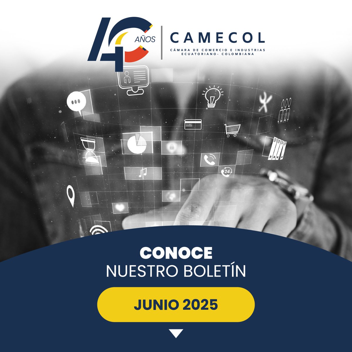 🤝 En junio trabajamos junto a nuestras empresas asociadas para impulsar sus iniciativas.
📍Además, nuestro presidente se reunió con el Embajador de Ecuador en Colombia 🇪🇨🇨🇴.
Conoce más 👉acortar.link/15hNQQ

#EmpresasAsociadas #RelacionesBilaterales