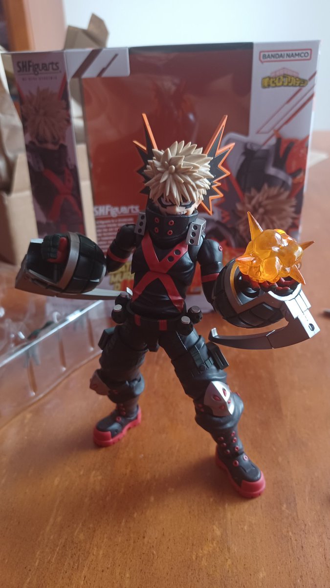 Flame The Knight 🔥🎸 (@knightotf7980) on Twitter photo MUERETE!!!!!
Por fin tengo mi SH Figuarts de Bakugo, que es hermosa (aunque intercambiar manos, putadón)
La tengo gracias a <a href="/PixelaToy/">PiXELATOY.COM</a> , la mejor tiend de compra online friki!! MUERETE!!!!!
Por fin tengo mi SH Figuarts de Bakugo, que es hermosa (aunque intercambiar manos, putadón)
La tengo gracias a <a href="/PixelaToy/">PiXELATOY.COM</a> , la mejor tiend de compra online friki!!