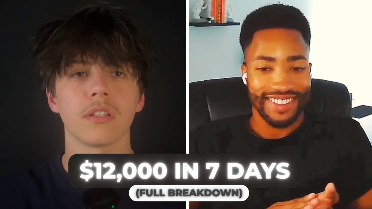 Had a lot of fun sitting down with my client Nate

When we started working together he was running unprofitable IG Ads and booking 3 appointments per month

We came in and booked 214 Qualified Appointments in 90 days

And scaled him up to $12k weeks 

I just interviewed him on my