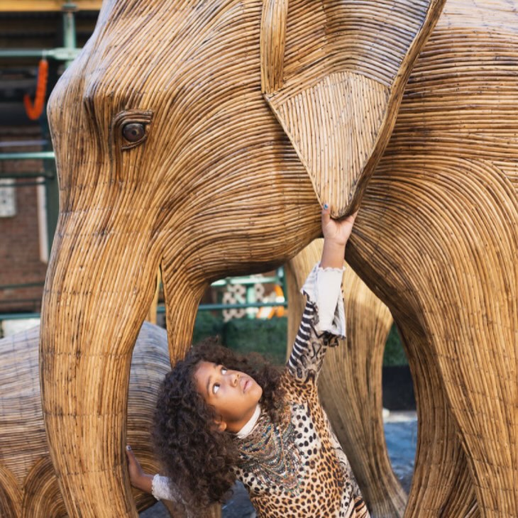 OneEarth's tweet image. #TheGreatElephantMigration has arrived in LA! 🐘

This traveling art installation features life-sized elephant sculptures handcrafted by Indigenous artists. Each one tells a story of #coexistence, raising awareness for elephant #conservation.

Learn more: thegreatelephantmigration.org