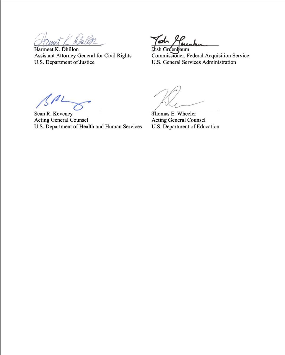 Secretary Linda McMahon (@edsecmcmahon) on Twitter photo Today, <a href="/HHSOCR/">HHS Civil Rights</a> found that Harvard is in violent violation of Title VI due to their persistent indifference toward Antisemitism on campus.
The Trump Administrationās work to restore equal enforcement of civil rights on American campuses continues. Today, <a href="/HHSOCR/">HHS Civil Rights</a> found that Harvard is in violent violation of Title VI due to their persistent indifference toward Antisemitism on campus.
The Trump Administrationās work to restore equal enforcement of civil rights on American campuses continues.